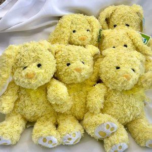 HugFun | Holiday | Hug Fun Plush Swirl Yellow Bunny 4 Nwt Stuffed ...